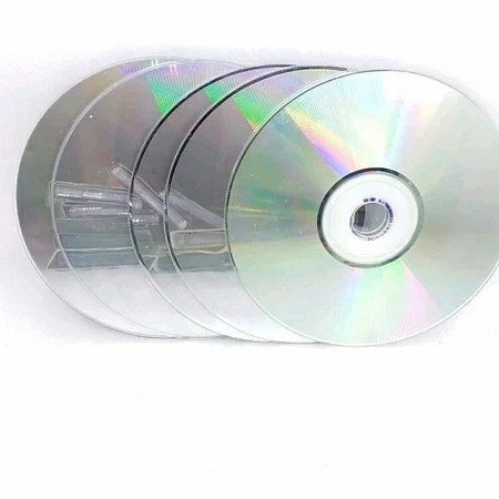 kaset CD VCD untuk dekorasi dinding tampilan ruangan vintage antik - warna pudar