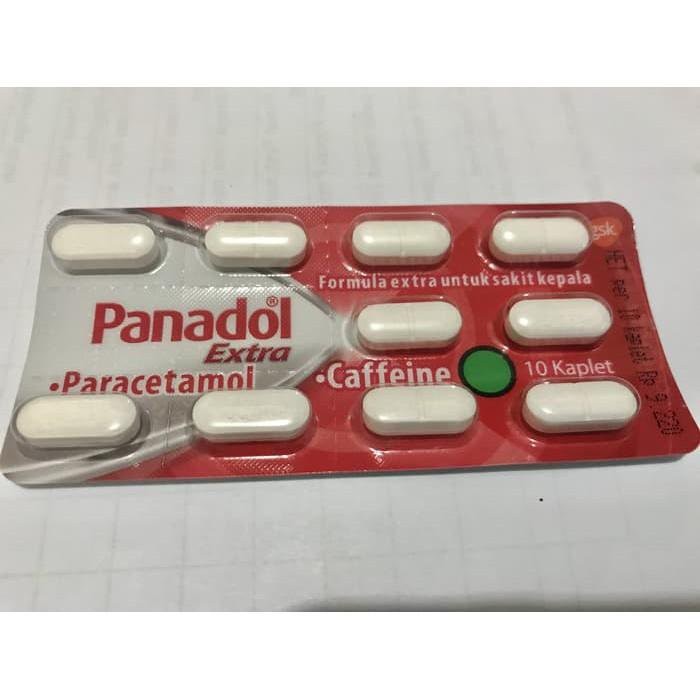 

Panadol Extra Merah 1 Strip / 10 Tablet Kaplet / Obat Sakit Kepala