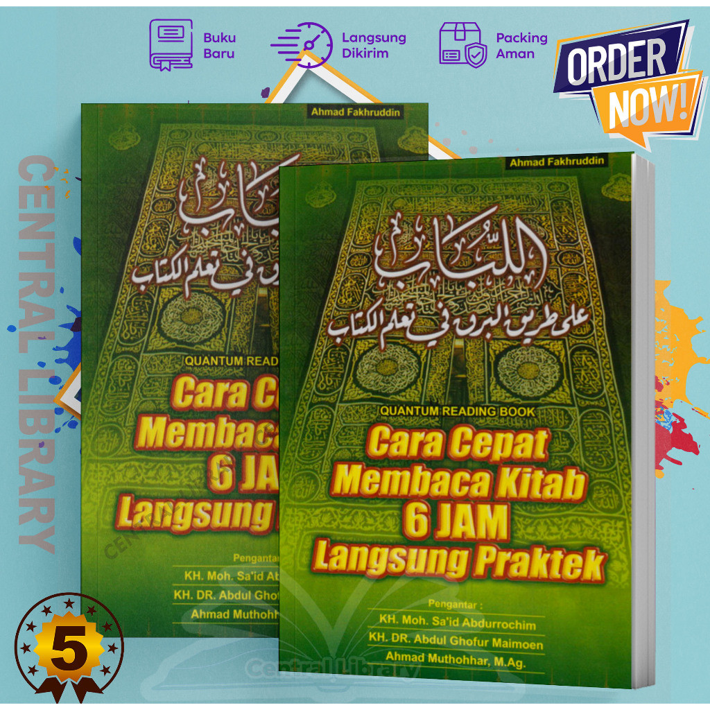Buku Cara Cepat Membaca Kitab 6 Jam Langsung Praktek / Cara Cepat Membaca Kitab 6 Jam Langsung Prakt