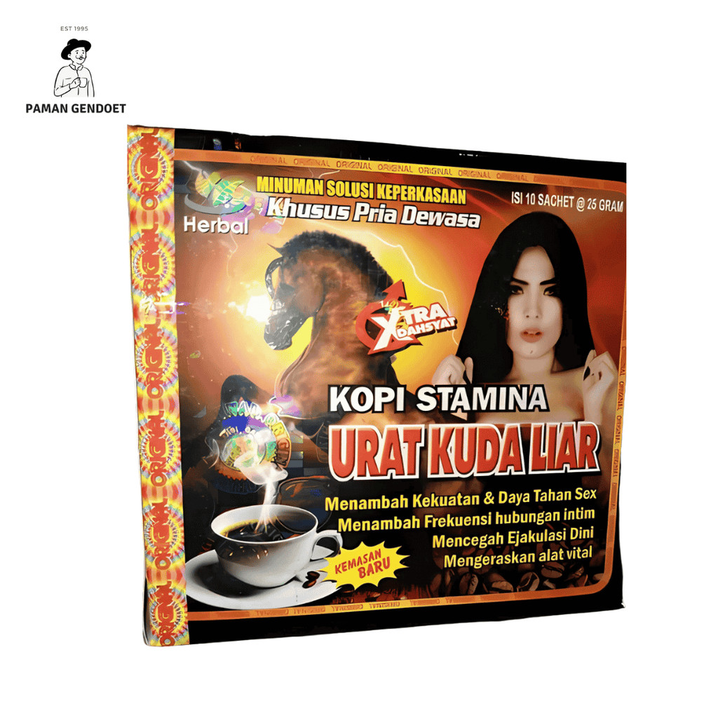 

kopi susu kuda liar 1 box isi 10 sect