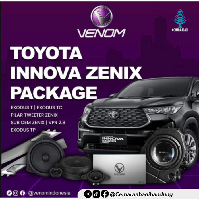 Venom | Paket Full Set Venom For Zenix