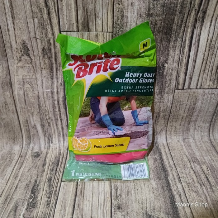 3M scotch sarung tangan karet latex - gloves outdoor size M ID-84