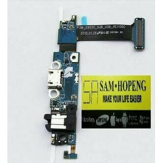 Sparepart And Tool Samsung S6 EDGE G925 Flexible Connector / Konektor Charger Charge Cas