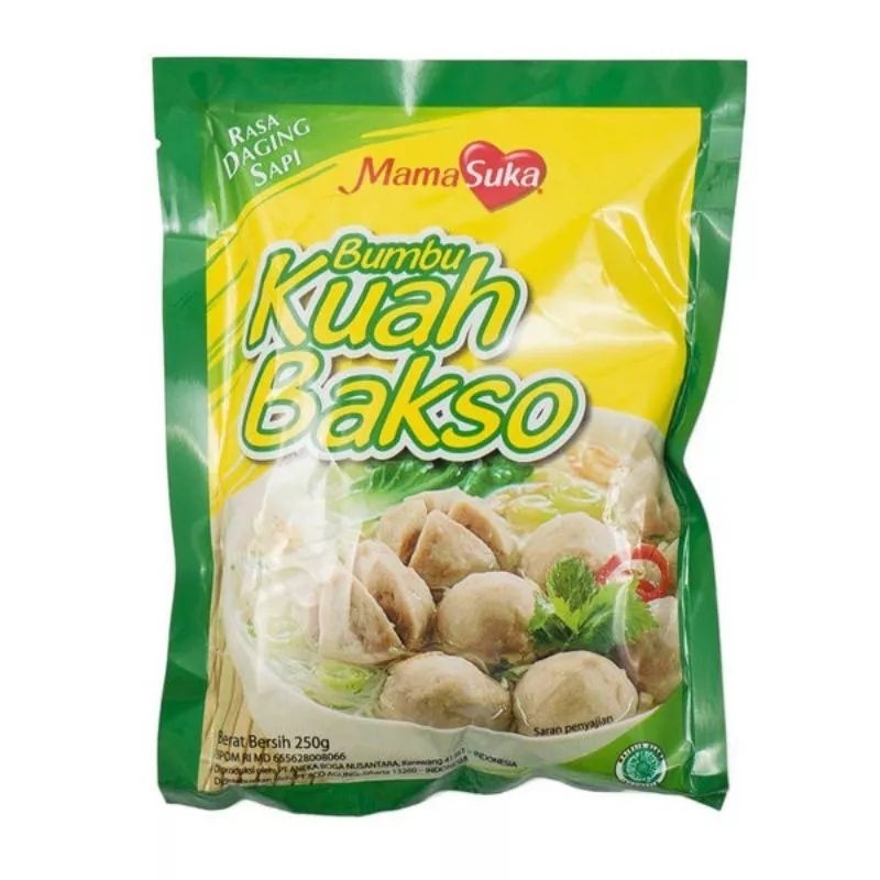 

mamasuka bumbu kuah BAKSO kemasan 250 gram - ABO