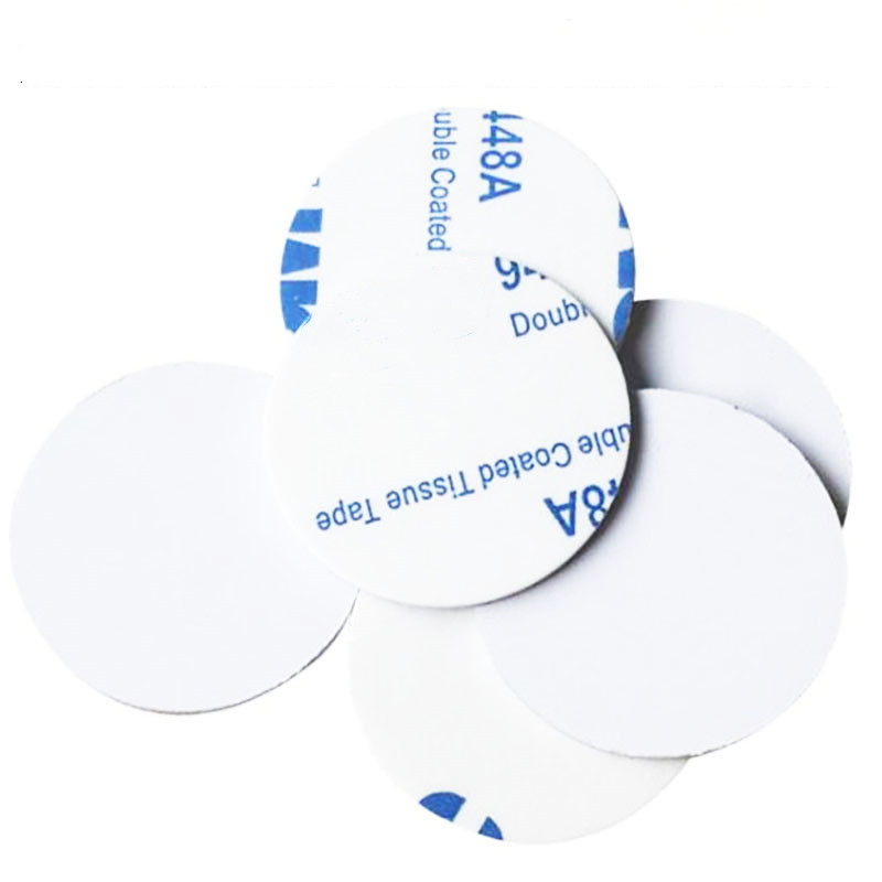 

25mm 125Khz RFID Tags EM4305 T5577 Writable Stickers Proximity Cards Rewritable glue Adhesive Label For RFID Copier