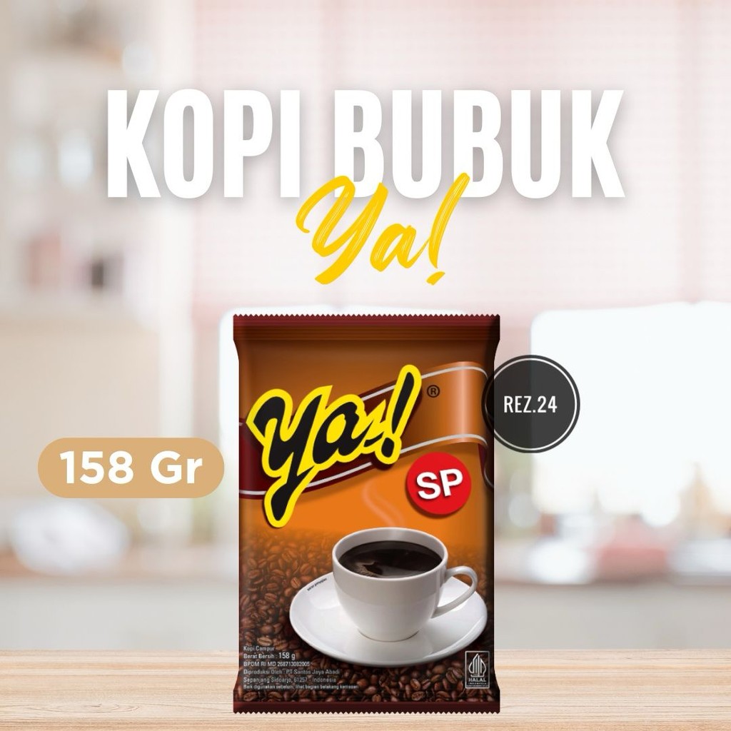

Kopi YA SP 158 Gram l Bubuk Kopi Instan