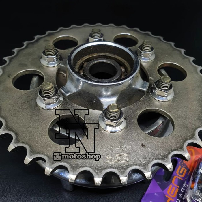 Probolt stainless mur gir gear belakang ninja R ninja SS ninja RR - HENG
