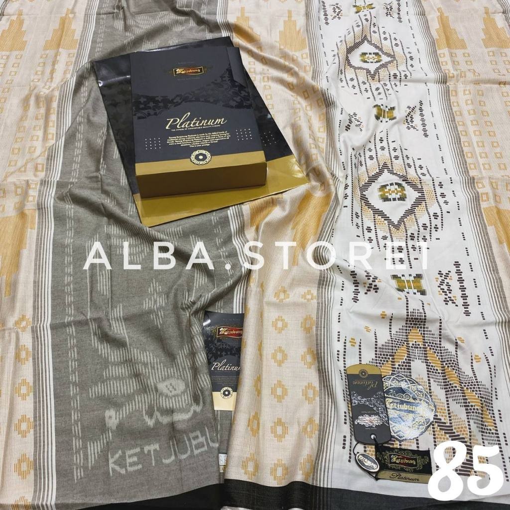 [PROMO MURAH] SARUNG KETJUBUNG PLATINUM GOLD ORI/Grosir Sarung/Sarung Ketjubung Murah Platinum Grade