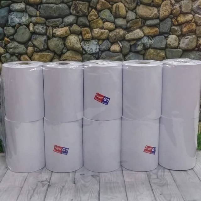 

Kertas Telstruk G-1 Ukuran 75×65 1 PLY (1 PAK 10 Roll)