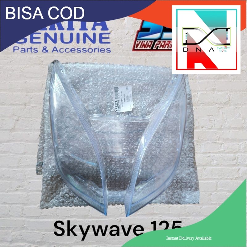 Mika lampu depan Suzuki skywave 125 kaca lampu depan skywave