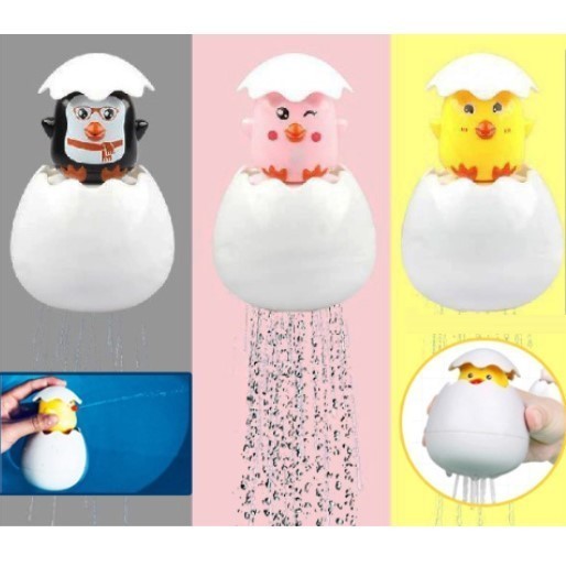 ZHUMRING Mainan Anak BIG EGG ANIMAL WATER 6223 Mainan Air Telur Hewan Besar Telur Keluar Air
