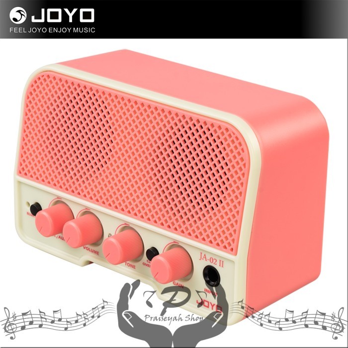 SGA3 Joyo JA-02 ii Amply Gitar Mini Akustik Maupun Elektrik Pink