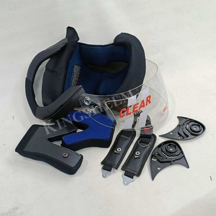 busa helm bmc blade plus visor helm - Putih, M