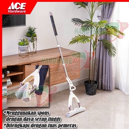 SHAFFSHOP Alat Pel Lantai Spons PVA Mop ProClean Original Ace Hardware