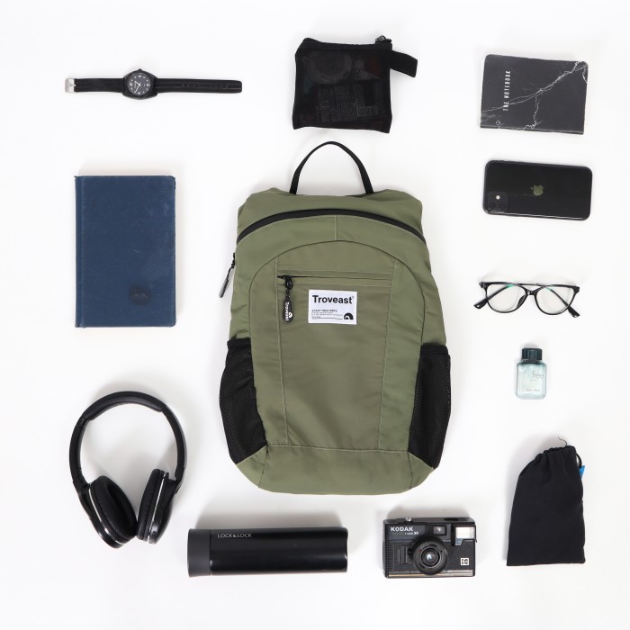 Tas Gunung Daypack Waterproof Summit Series Army