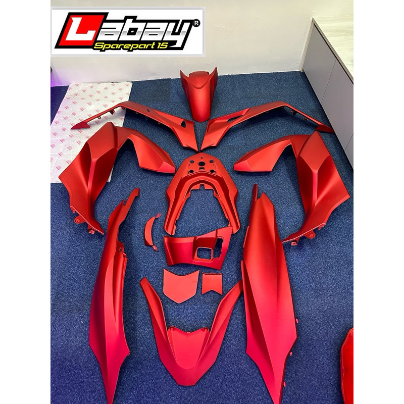 Paket Body PCX 160 K1Z Full Set Original Sesuai di Foto Merah Glossy Ori An Baru New