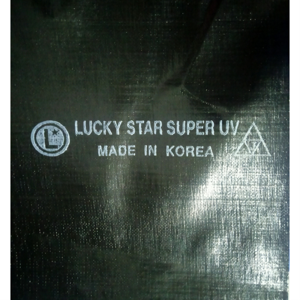 Terpal A20 UV 4x6 Hitam