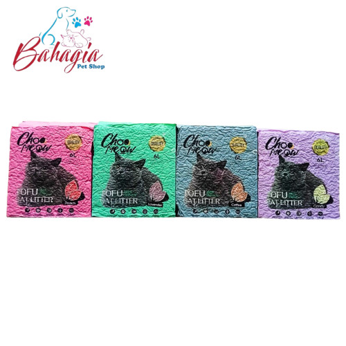 PASIR KUCING CHOO MEOW TOFU 6L | CAT LITTER