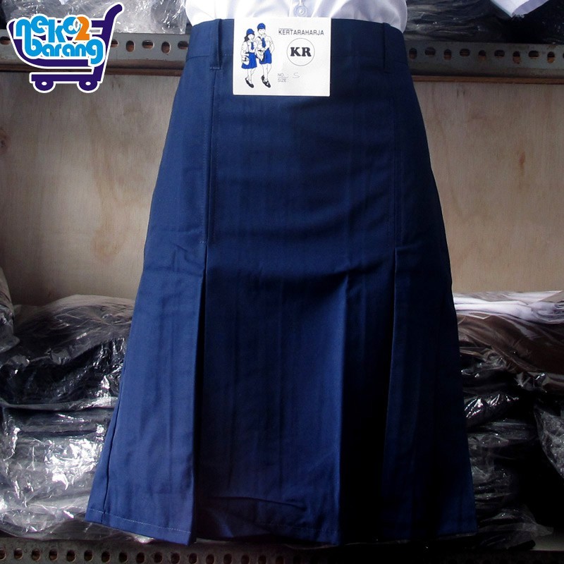 Rok Pendek Span SMP Warna Biru (Seragam Sekolah)