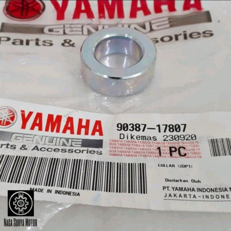 Collar bosh swing arm roda belakang kanan NMax New Aerox 90387-17807 ORI YGP