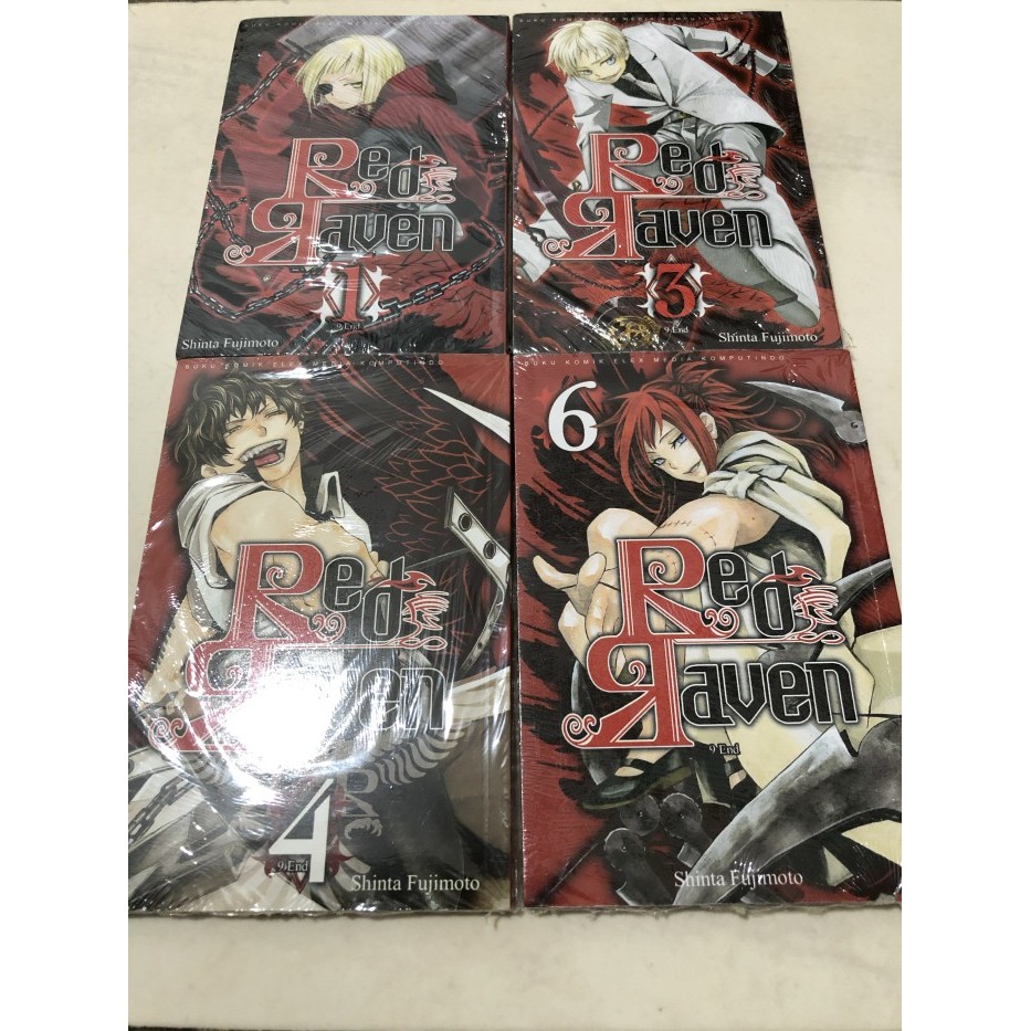 red raven satuan Anime Komik Manga