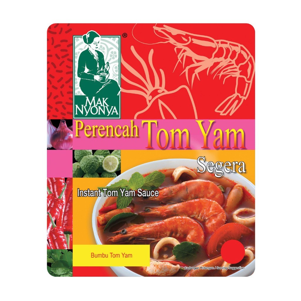 

Bumbu Mak Nyonya Tom Yam 100 gr - Tom Yam Sauce
