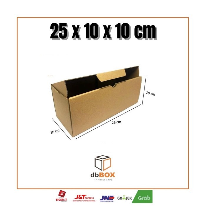 

Kardus 25x10x10 cm | Box Die Cut dan Easy Usage | Box Tumbler & Snack | Kardus Murah