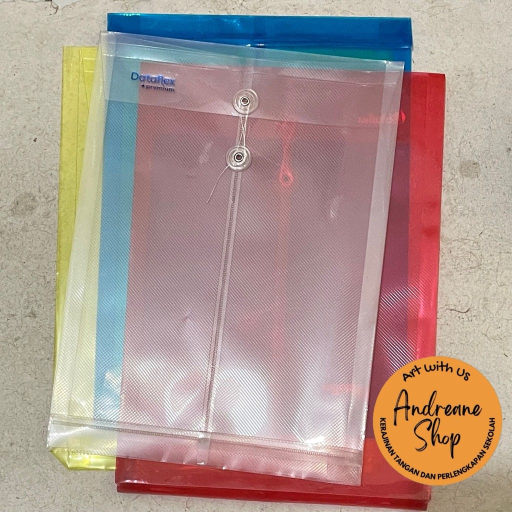 

Map Plastik Tali Ukuran F4 | Map Arsip F4 Tebal | Warna-Warni | Map Dokumen Sekolah Kantor