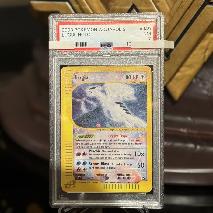 Lugia Aquapolis PSA 7 Pokemon TCG