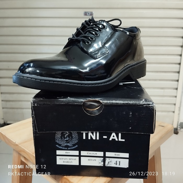 TG (ORIGINAL) Sepatu PDH JATAH TNI AL Bocorocco &Sepatu PDH TNI AL 2022 - PDH TNI AL 2019, 41