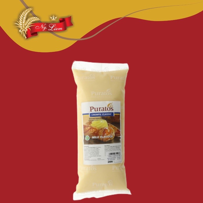 

PURATOS Creamfill Classic MILK / Isian Kue Rasa Susu 1 kg