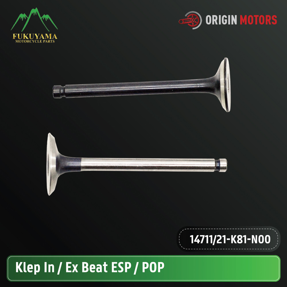 Fukuyama Klep In / Ex K81 Beat POP / PGM FI