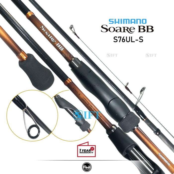 Joran UL SHIMANO SOARE BB | Full Fuji | Ultralight Casting Terbaru