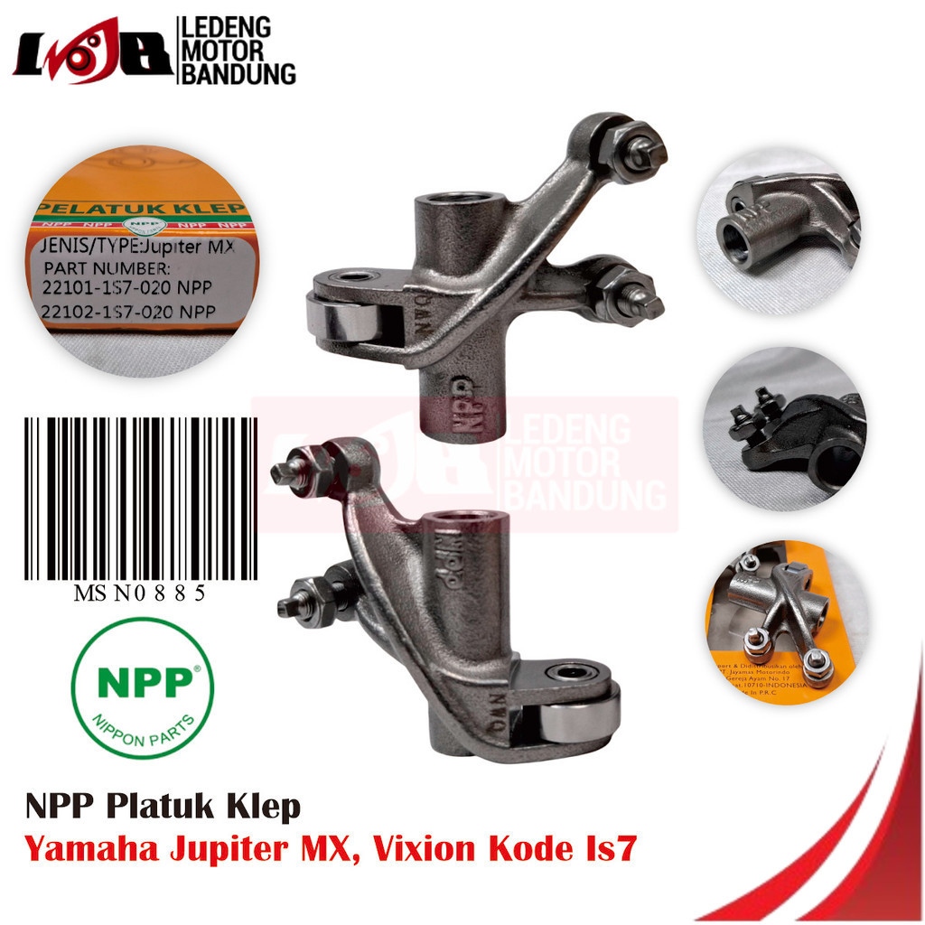 NPP Platuk Klep In Ex Yamaha Jupiter MX Vixion NVL R15 Rocker Arm Intake Pelatuk Motor