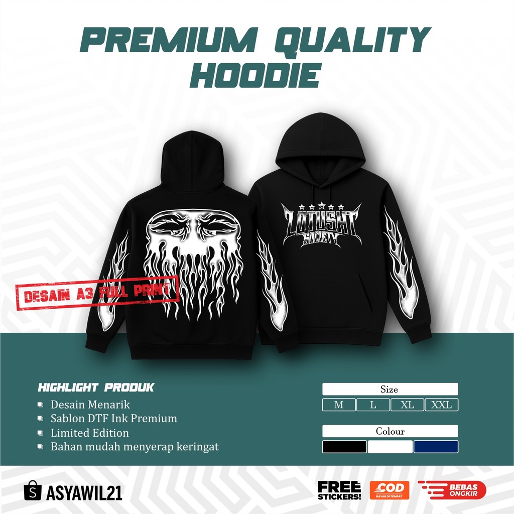 HOODIE PSHT LOTUSHT SOCIETY JAKET PSHT TERBARU - JAKET SH TERATE - JAKET HOODIE PSHT SIMPEL