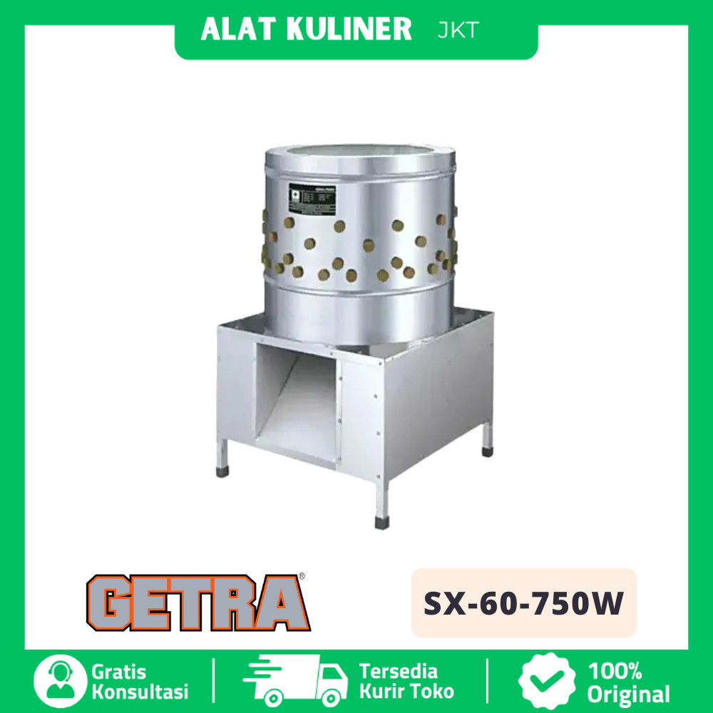 GETRA SX 60 750W SX-60-750W MESIN PENCABUT BULU AYAM POULTRY FEATHER REMOVER
