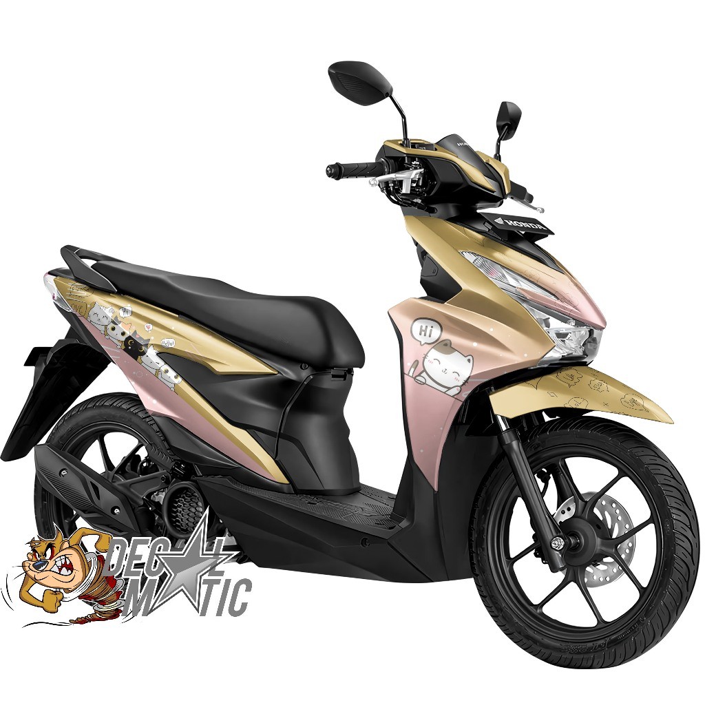 Stiker New Beat 2024 Full Body Decal full body motor New Beat Street 2024 - Cat Lovers