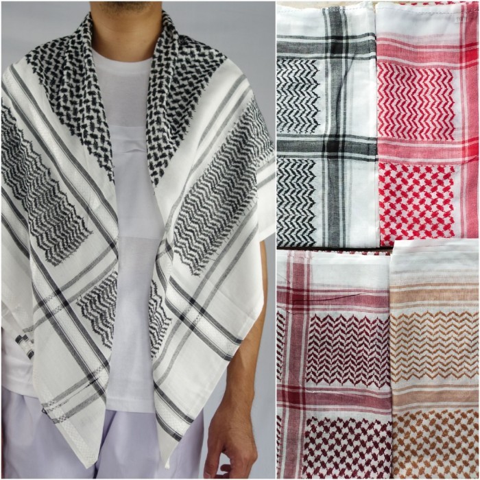 Sorban / Sorban Putih Arafat / Sorban Polos CN Warna