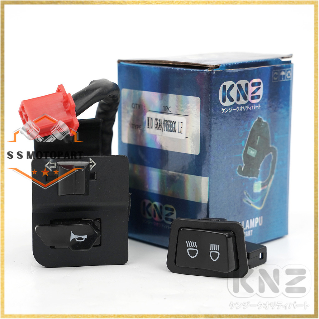 Holder Saklar Kiri LH MIO GEAR FREEGO Merk KNZ