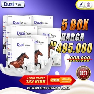 

Duzi Pure Susu Kuda Murni 100% Original Bubuk 200 Gram