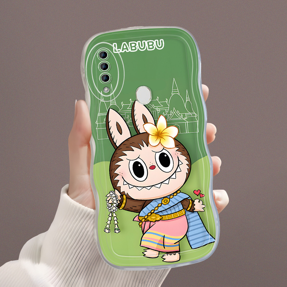 OPPO A31 2020 Case Softcase Casing Hp Kesing Soft Kondom Hp Kartun Lucu Cassing Labubu 4814