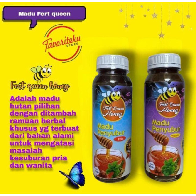FERT QUEEN HONEY / Catur Afriliyani MADU PROMIL PENYUBUR KANDUNGAN PASUTRI