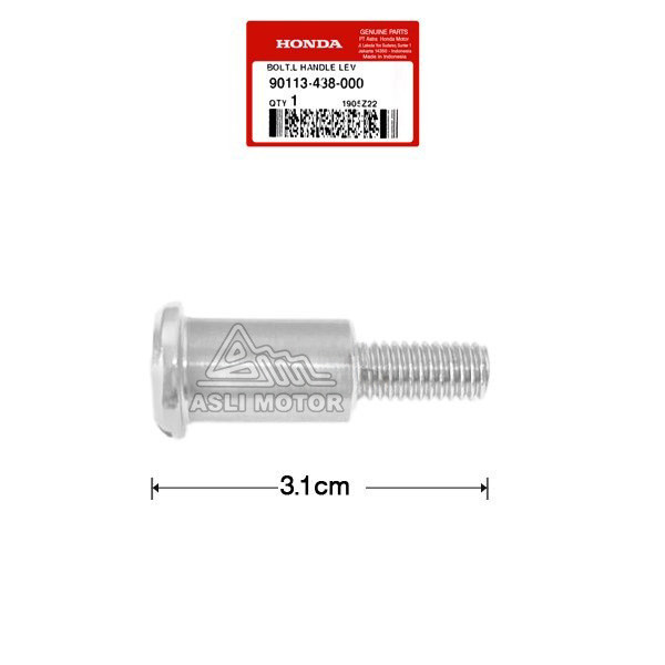 90113-438-000 Baut Handle Kopling Megapro Tiger Verza CRF 150 L CB CBR