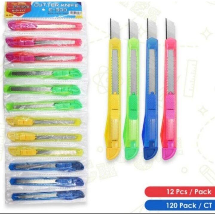 

Alat Potong Cutter Ukuran Kecil / 1 Rrenceng Isi 12 Pcs / Super Tajam