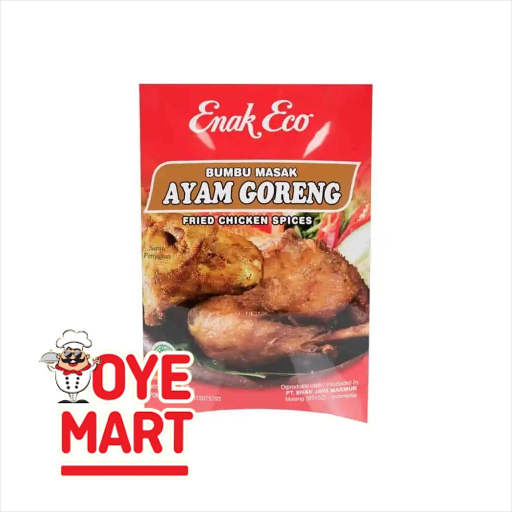 

ENAK ECO BUMBU MASAK AYAM GORENG 80GR/ BUMBU INSTAN