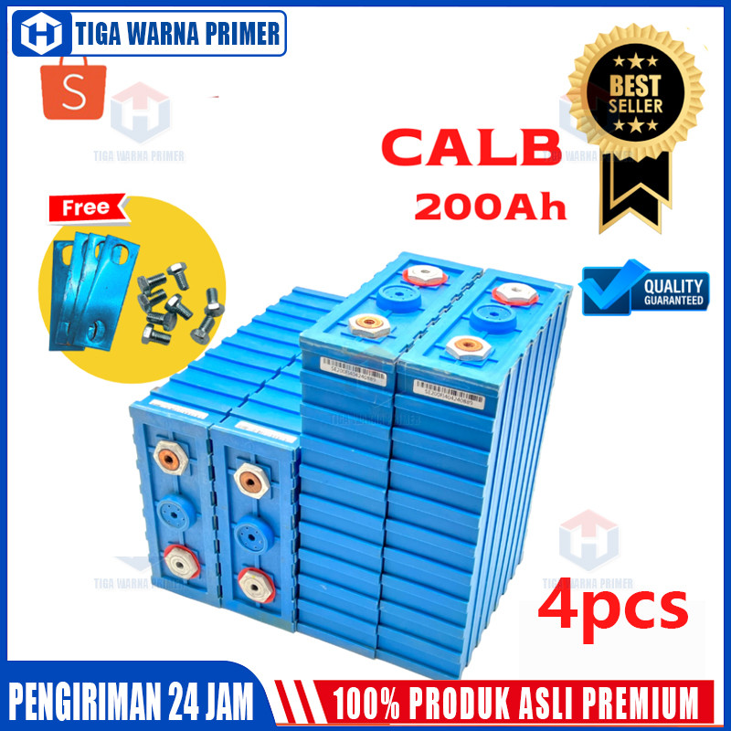 【Barang spot】48v 16pcs baterai lithium lifepo4 prismatic 3.2v 200a ups 200Ah CATL/BYD Baru Lifepo4 B