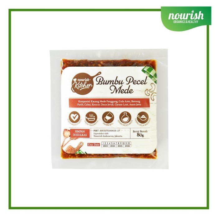 

✨TERLARIS -Bumbu Pecel Mede Bebas Kolesterol 80gr - Pedas
