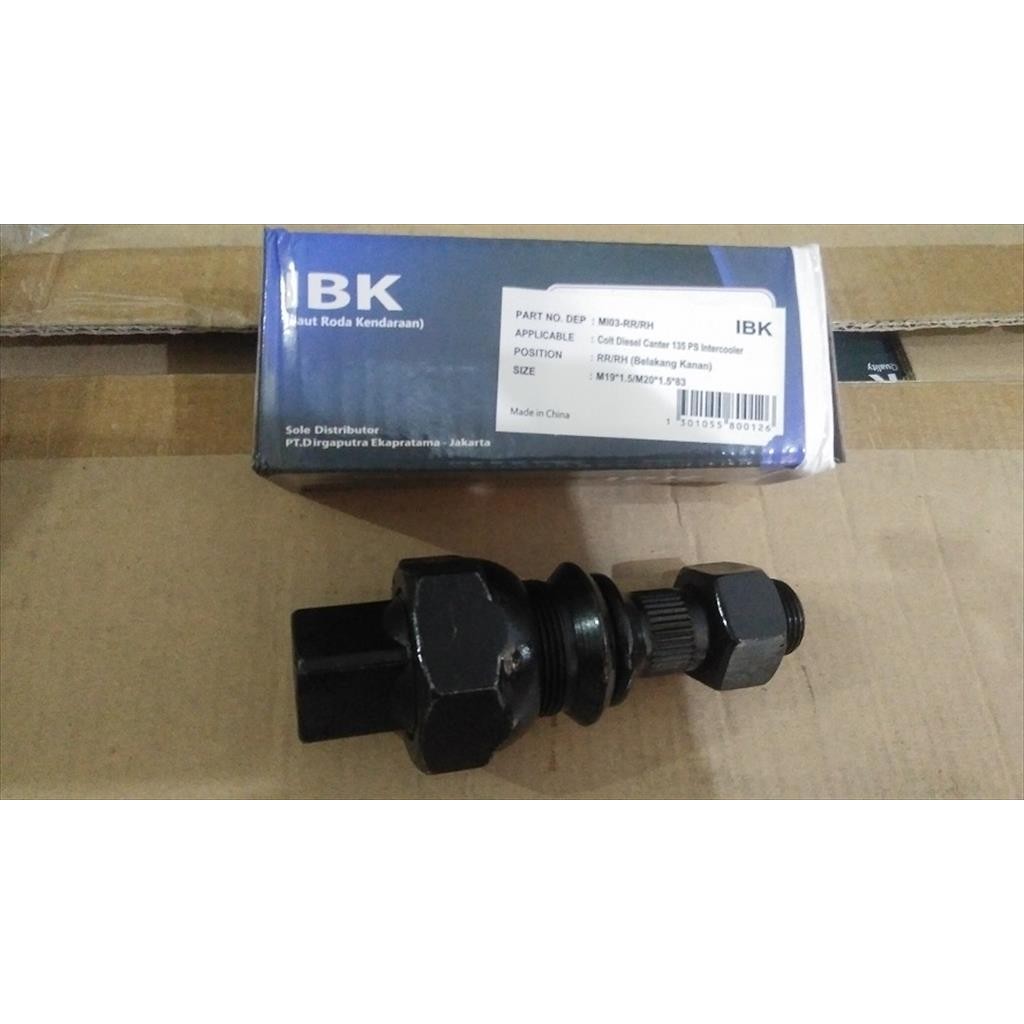 Baut Roda Hub Bolt Truk Canter PS110 PS125 Kanan Belakang IBK