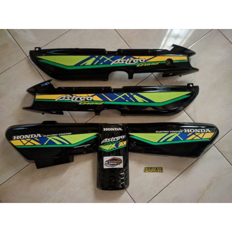 Paket Cover Body Astrea Honda Grand Bulus Tahun 91-92 decal