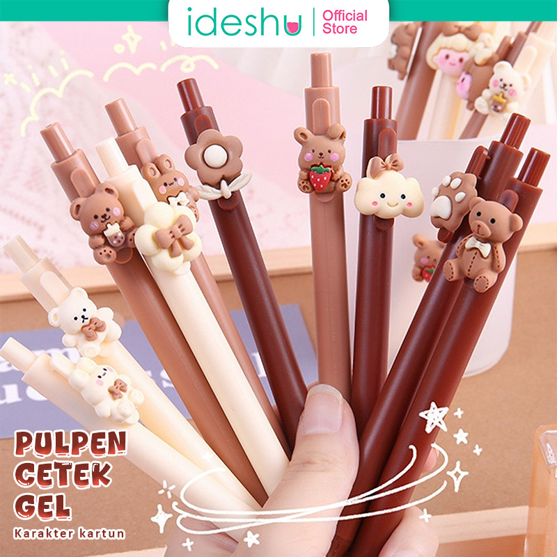 

Pulpen Karakter Beruang Pena Sekolah Lucu Pen Korea